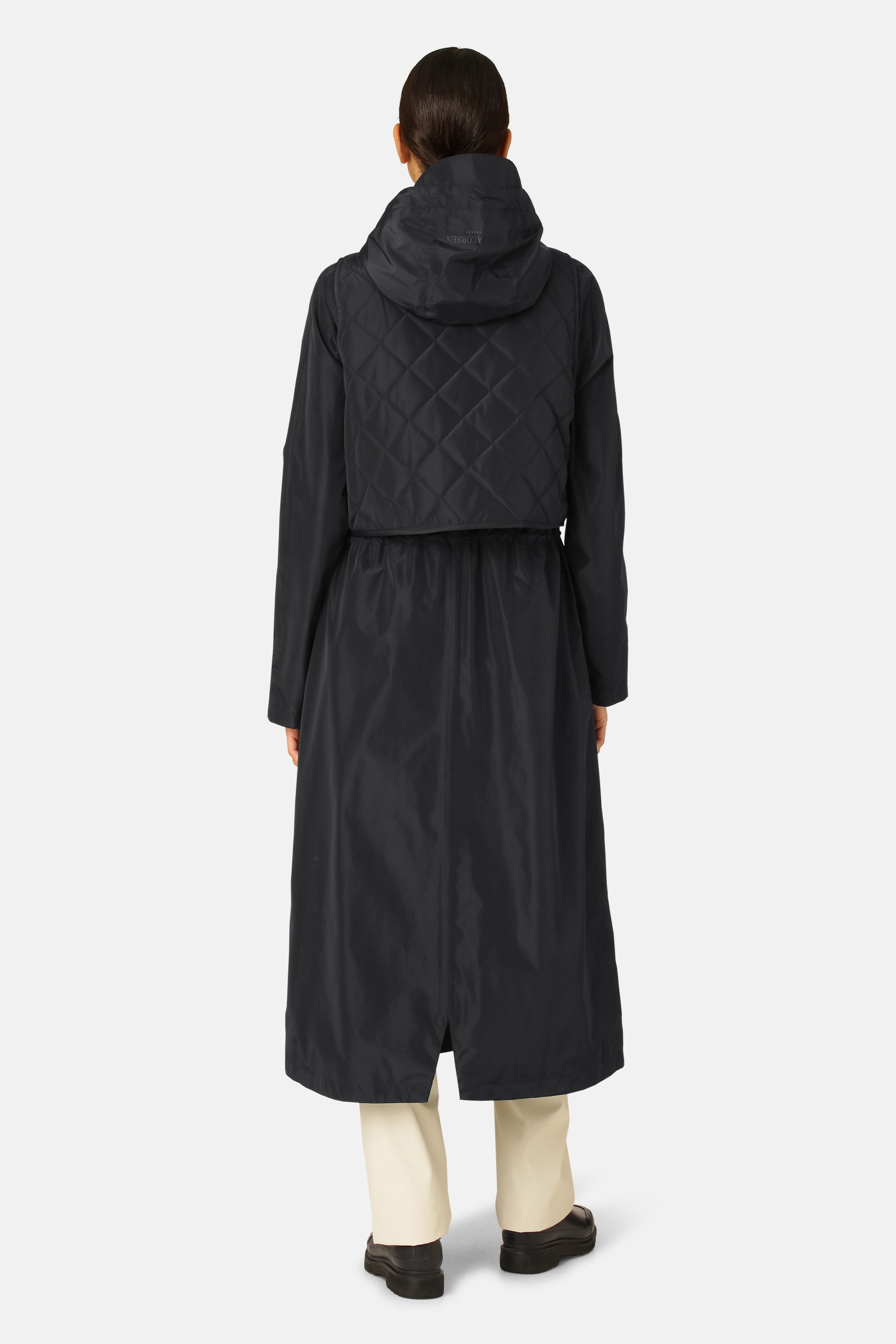 Ilse Jacobsen Hornbæk Rain Regenmantel Raincoat 001 Black